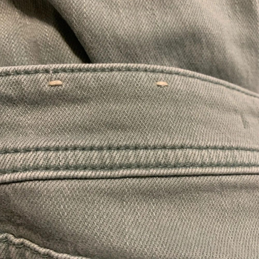 Pilcro, Anthropologie Green Straight Leg Jeans with Distressed Style - Picture 9 of 11